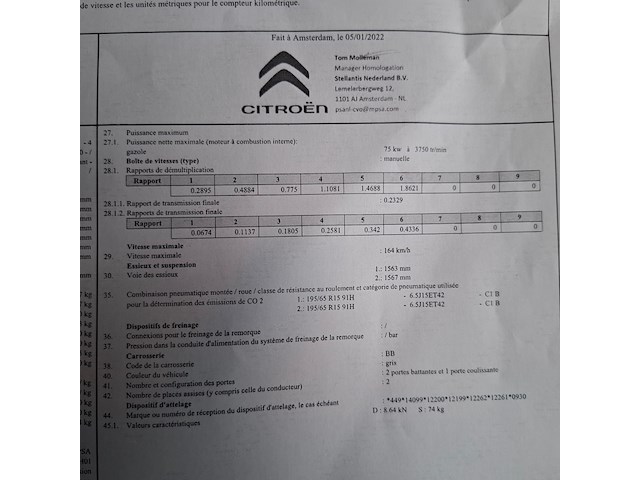 Bedrijfsauto, citroën, berlingo, 2021 - afbeelding 39 van  59