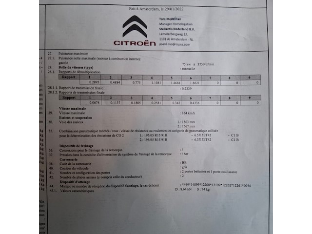 Bedrijfsauto, citroën, berlingo, 2021 - afbeelding 36 van  54