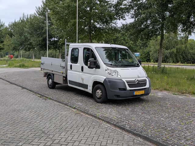 Bedrijfsauto, citroën, jumper 35 2.2 hdi l3 dc, 2013, met kipperopbouw, jos mulder mul-ka - afbeelding 1 van  40