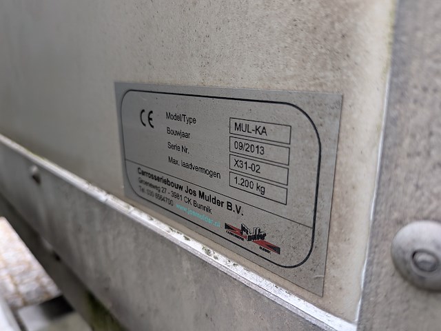 Bedrijfsauto, citroën, jumper 35 2.2 hdi l3 dc, 2013, met kipperopbouw, jos mulder mul-ka - afbeelding 14 van  40