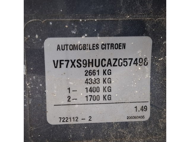 Bedrijfsauto, citroen, jumpy, 2010 - afbeelding 40 van  65