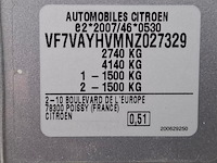 Bedrijfsauto, citroën, jumpy xl blue hdi 120, 2022 - afbeelding 49 van  62