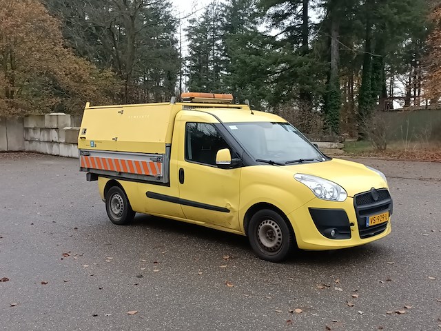 Bedrijfsauto fiat, doblo cargo 1.4 t-jet natural power sx maxi met veegvuilopbouw, bouwjaar 2015 - afbeelding 4 van  37