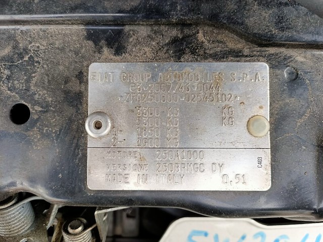 Bedrijfsauto, fiat, ducato 2.0 multijet lh1 dc, 33 2.0 multijet lh1 dc, 2014 - afbeelding 7 van  22