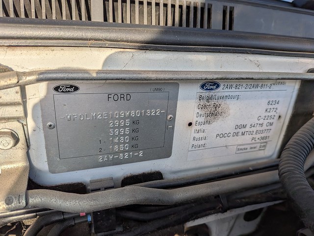 Bedrijfsauto, ford, ranger 2.5 tdci ambiente super cab, 2010 - afbeelding 26 van  32