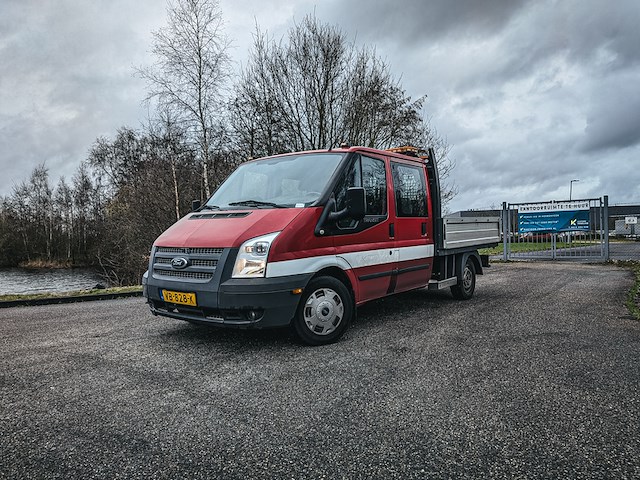 Bedrijfsauto, ford, transit 300m 2.2 tdci ambiente dc, 2013 - afbeelding 1 van  37
