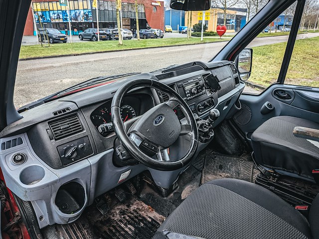 Bedrijfsauto, ford, transit 300m 2.2 tdci ambiente dc, 2013 - afbeelding 15 van  37