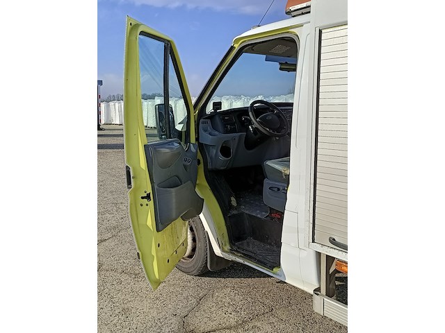 Bedrijfsauto ford, transit 350m 2.4 tdci, bouwjaar 2009, met autolaadkraan, maxilift - afbeelding 2 van  34