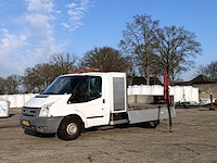 Bedrijfsauto ford, transit 350m 2.4 tdci, bouwjaar 2009, met autolaadkraan, maxilift