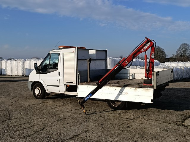 Bedrijfsauto ford, transit 350m 2.4 tdci, bouwjaar 2009, met autolaadkraan, maxilift - afbeelding 12 van  34