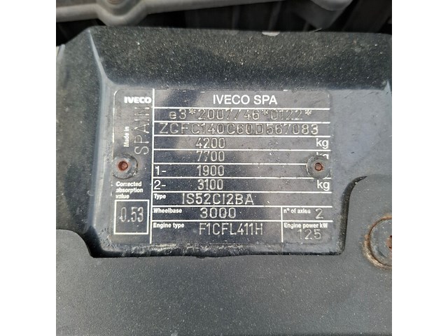 Bedrijfsauto, iveco, 40c17, 2016 - afbeelding 25 van  44