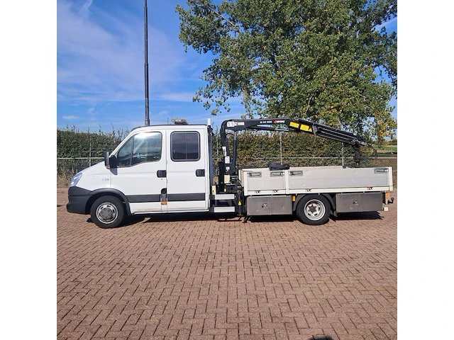 Bedrijfsauto, iveco, 50c15 openlaadbak met laadkraan hiab xs022 hiduo, 2013 - afbeelding 12 van  87