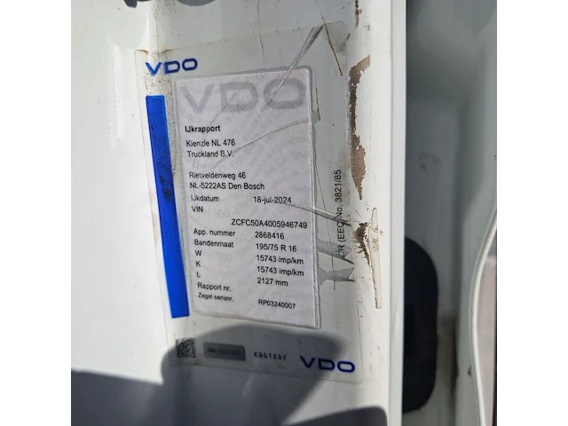 Bedrijfsauto, iveco, 50c15 openlaadbak met laadkraan hiab xs022 hiduo, 2013 - afbeelding 47 van  87