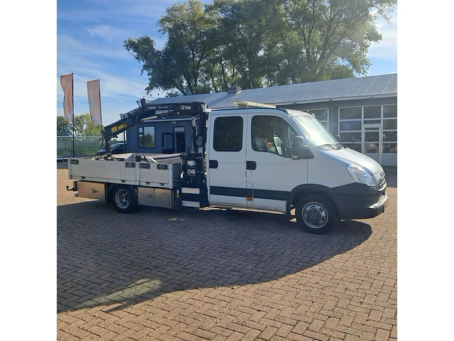 Bedrijfsauto, iveco, 50c15 openlaadbak met laadkraan hiab xs022 hiduo, 2013 - afbeelding 56 van  87