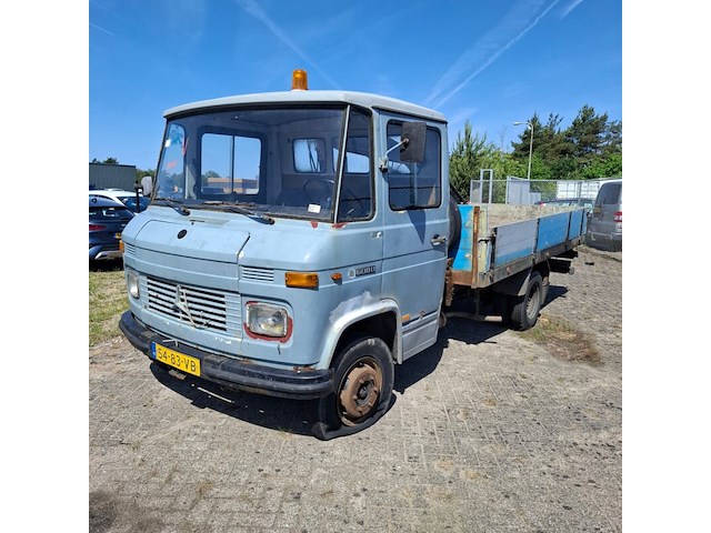 Bedrijfsauto, mercedes-benz, l 608d, bakwagen met hydraulische kraan, 1977 - afbeelding 1 van  45