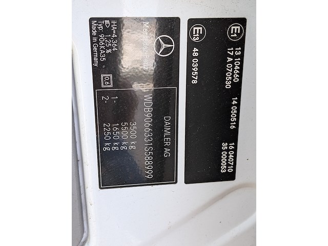 Bedrijfsauto, mercedes-benz, sprinter - 2.2 cdi, 2011 - afbeelding 20 van  54