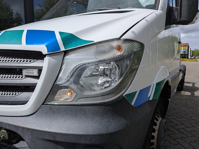 Bedrijfsauto, mercedes-benz, sprinter, 2015, met containersysteem, hiab xr2s3200 - afbeelding 15 van  40