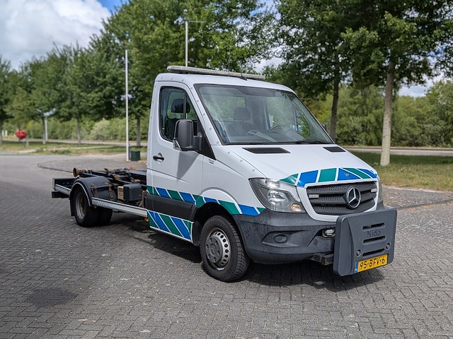 Bedrijfsauto, mercedes-benz, sprinter, 2015, met containersysteem, hiab xr2s3200 - afbeelding 37 van  40