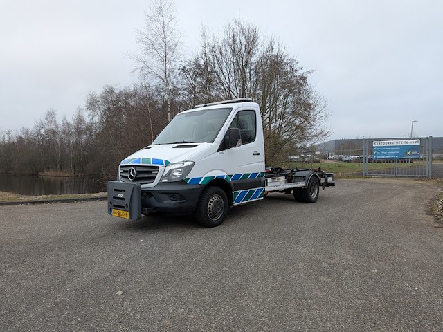 Bedrijfsauto, mercedes-benz, sprinter, 2015, met haakarm, hiab xr3s3200-hj-n - afbeelding 1 van  34