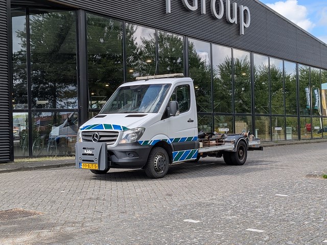 Bedrijfsauto, mercedes-benz, sprinter, 2017, met containersysteem, hiab xr2s3200 - afbeelding 1 van  37