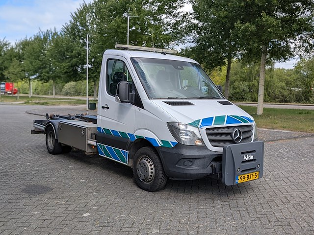 Bedrijfsauto, mercedes-benz, sprinter, 2017, met containersysteem, hiab xr2s3200 - afbeelding 34 van  37