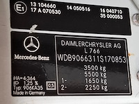 Bedrijfsauto, mercedes-benz, sprinter 2.2 cdi 325 hd met laadklep, 2007 - afbeelding 58 van  65