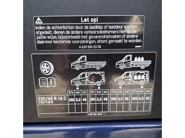 Bedrijfsauto, mercedes-benz, sprinter 314 2.2 cdi, 2019 - afbeelding 46 van  48