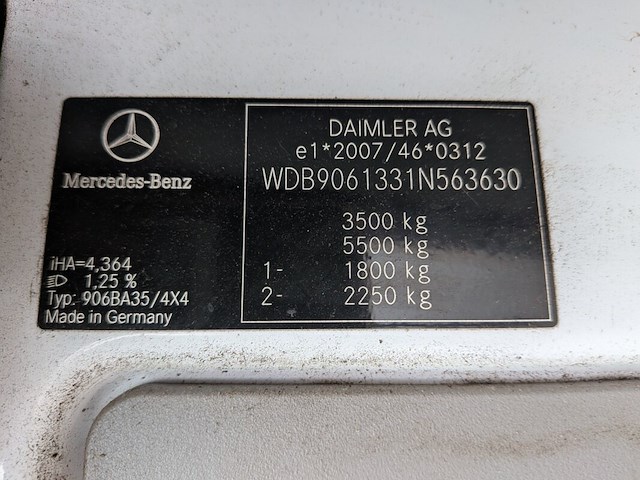 Bedrijfsauto, mercedes-benz, sprinter, 513 2.2 bluetec 366, 2013 - afbeelding 40 van  50
