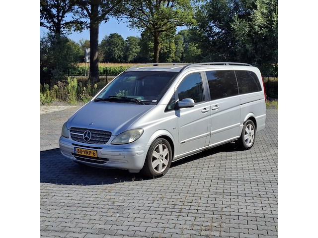 Bedrijfsauto, mercedes-benz, viano, 3.0 cdi dc ambiente lang, grijs / chroom, 2008 - afbeelding 1 van  84