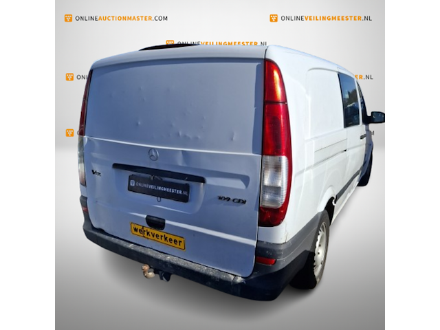 Bedrijfsauto, mercedes-benz, vito, 109 cdi 343 amigo, 2010 - afbeelding 8 van  14