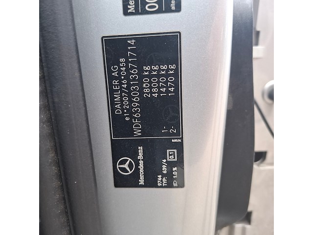 Bedrijfsauto, mercedes-benz, vito, 2011 - afbeelding 19 van  47