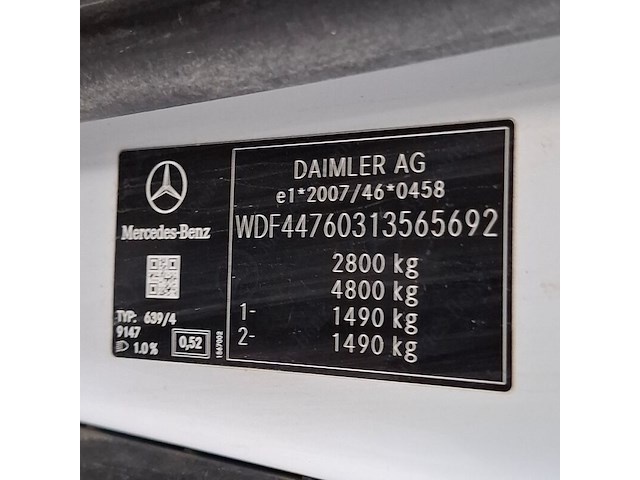 Bedrijfsauto, mercedes benz, vito, 2019 - afbeelding 72 van  77