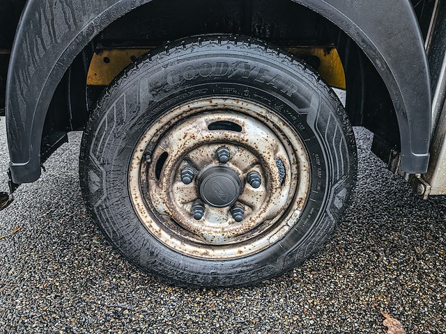 Bedrijfsauto met autolaadkraan ford, transit 300m 2.2 tdci ambiente dc, bouwjaar 2012 - afbeelding 23 van  38