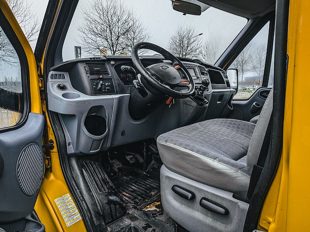 Bedrijfsauto met autolaadkraan ford, transit 300m 2.2 tdci ambiente dc, bouwjaar 2012 - afbeelding 27 van  38