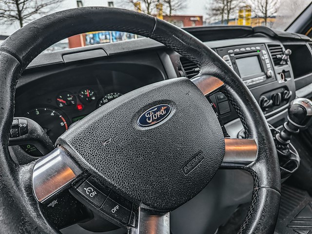 Bedrijfsauto met autolaadkraan ford, transit 300m 2.2 tdci ambiente dc, bouwjaar 2012 - afbeelding 29 van  38