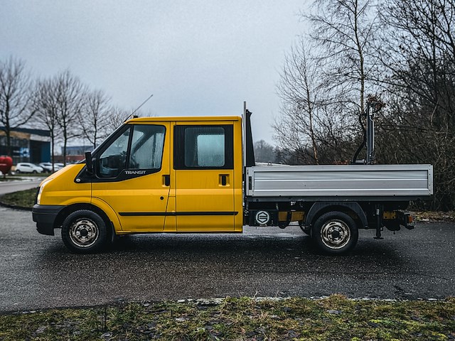 Bedrijfsauto met autolaadkraan ford, transit 300m 2.2 tdci ambiente dc, bouwjaar 2012 - afbeelding 3 van  38