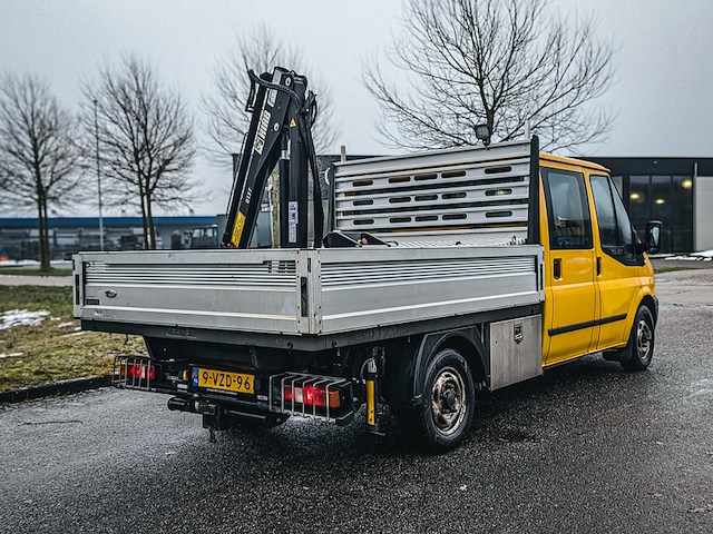 Bedrijfsauto met autolaadkraan ford, transit 300m 2.2 tdci ambiente dc, bouwjaar 2012 - afbeelding 6 van  38