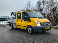 Bedrijfsauto met autolaadkraan ford, transit 300m 2.2 tdci ambiente dc, bouwjaar 2012 - afbeelding 8 van  38