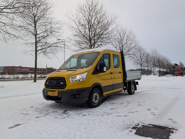 Bedrijfsauto met autolaadkraan, ford, transit 310 2.2 tdci l2h1 dc ambiente, 2015 - afbeelding 12 van  35