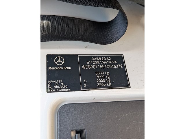 Bedrijfsauto met kipfunctie, mercedes-benz, sprinter 514 cdi, 2019, met opbouw, terberg lbkalcr50ec-03 - afbeelding 29 van  41