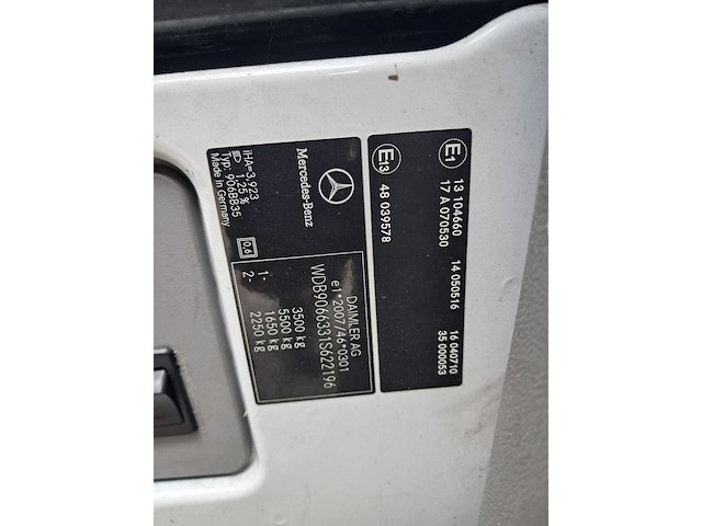 Bedrijfsauto met laadklep, mercedes-benz, sprinter, 2012 - afbeelding 27 van  70