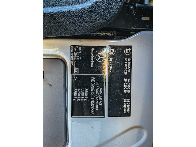 Bedrijfsauto met laadklep, mercedes-benz, sprinter 313 2.2 cdi 432 hd, 2012 - afbeelding 25 van  37