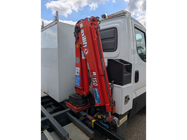 Bedrijfsauto met laadkraan en kipperbak, iveco, 50c17, 2015 - afbeelding 27 van  64
