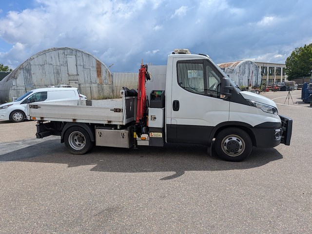 Bedrijfsauto met laadkraan en kipperbak, iveco, 50c17, 2015 - afbeelding 34 van  64