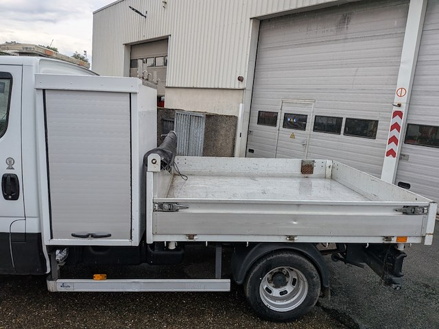 Bedrijfsauto met laadkraan en kipperbak, iveco, 50c17, 2015 - afbeelding 13 van  56