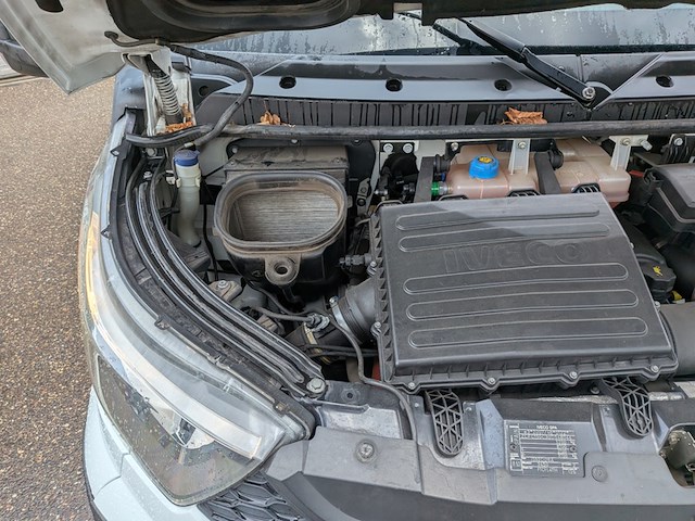 Bedrijfsauto met laadkraan en kipperbak, iveco, 50c17, 2015 - afbeelding 36 van  56