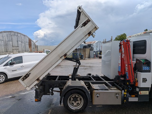 Bedrijfsauto met laadkraan en kipperbak, iveco, 50c17, 2015 - afbeelding 31 van  70
