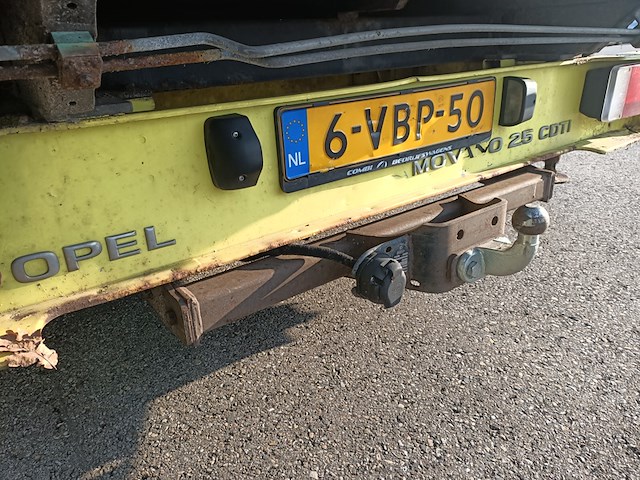Bedrijfsauto, opel, movano-2 2.5 cdti l2h1, 2008, met autolaadkraan, maxilift - afbeelding 8 van  27