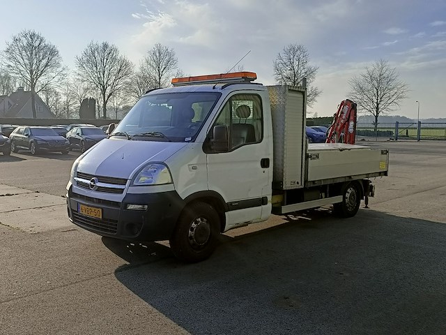 Bedrijfsauto, opel, movano-2 2.5 cdti l2h1, 2008, met autolaadkraan, maxilift - afbeelding 1 van  27