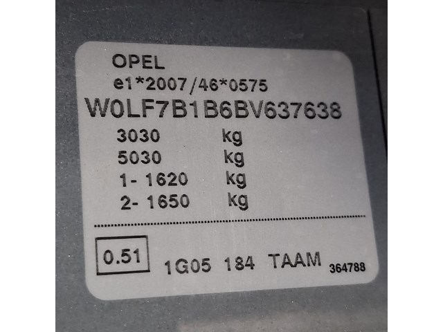 Bedrijfsauto, opel, vivaro, 2.0 cdti l2h1, 2011 - afbeelding 38 van  55